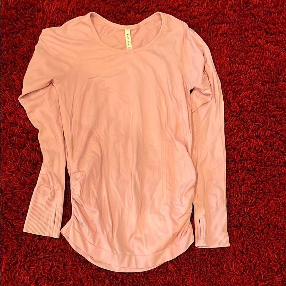 Pink Long Sleeve Women's Top